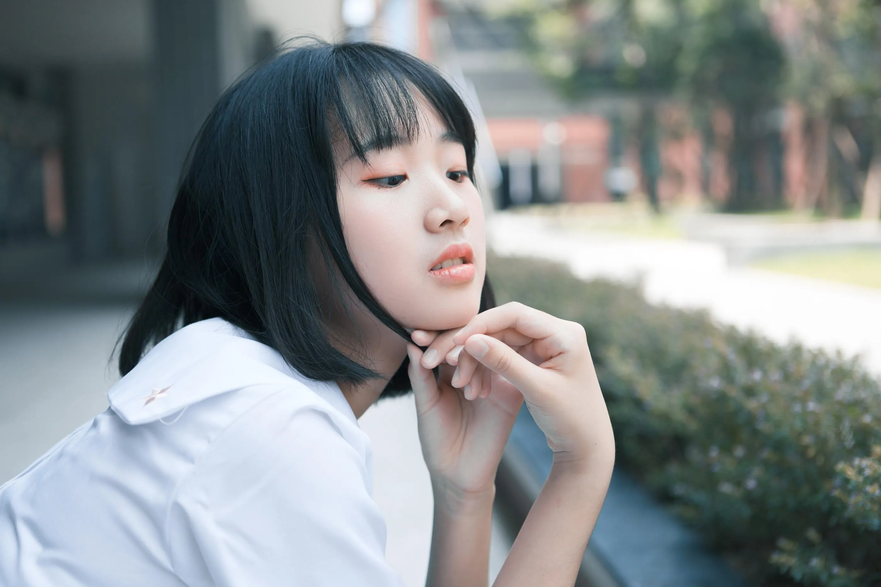 [YITUYU艺图语]2022.09.24 和学妹一起上学吧 了了 [22P]插图